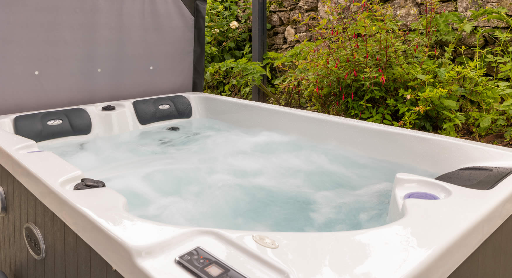 Enhance your holiday home with a bit of luxury with a fabulous hot tub