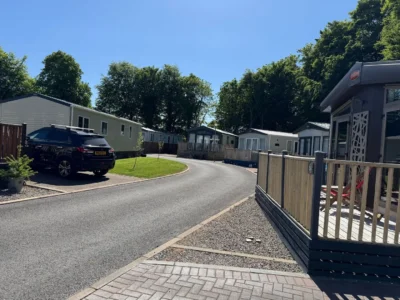 Holiday park lodges Millom
